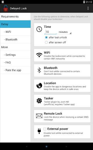 Delayed Lock screenshot 6