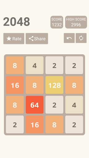 2048 screenshot 2