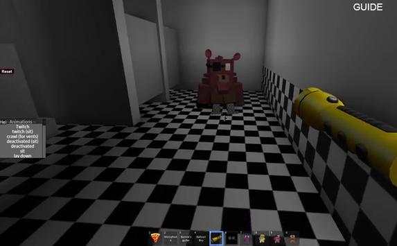 Tips FNAF Roblox ( Five Nights at Freddy ) screenshot 1
