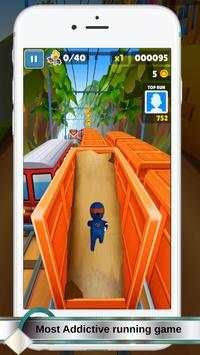 Ninja Subway Surfers Rio 2016 screenshot 4