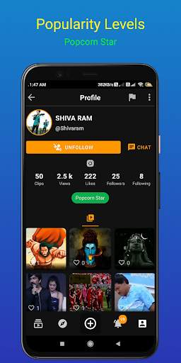 Popcorn Short video App 6 تصوير الشاشة