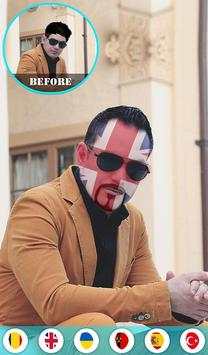 Flag On Face Photo Booth screenshot 13
