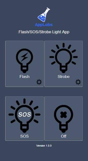 Flash/SOS/Strobe Light by AppLabs screenshot 1