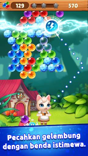 Bubble Cats Shooter POP : Puzzle Mania screenshot 5