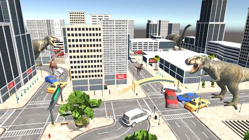 Dinosaur Simulator - City destroy screenshot 6