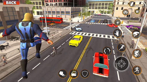 Gangster Target Superhero Game screenshot 1