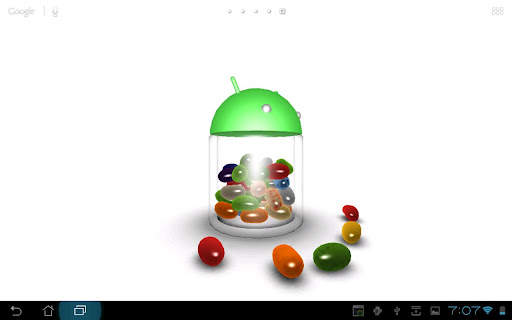 3D Jelly Bean Live Wallpaper screenshot 3