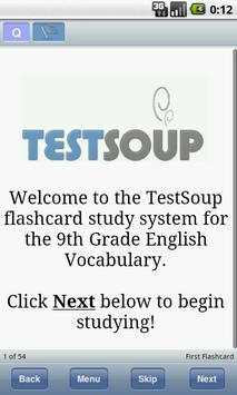 9th Grade English Vocabulary скриншот 1