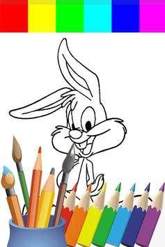 Coloring Bunny Games Paint screenshot 2