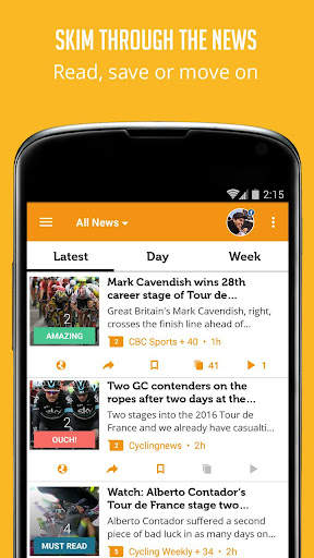 Unofficial TDF News screenshot 3