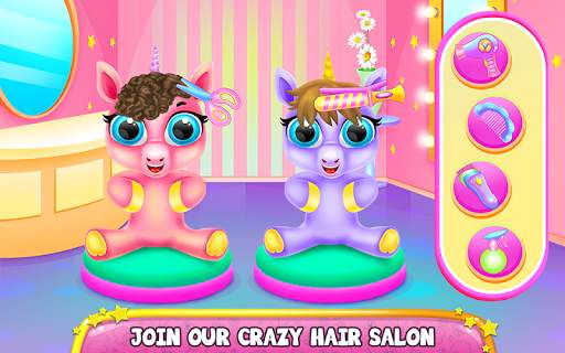 Baby Unicorns Caring and Dressup screenshot 7