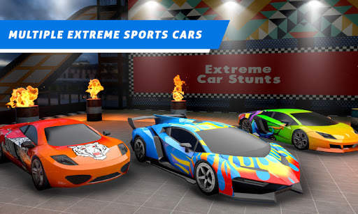 Crazy Car Stunt Games 3D Simulator Car Driving screenshot 5
