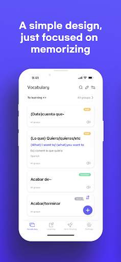 Onevoca - Flashcards screenshot 2