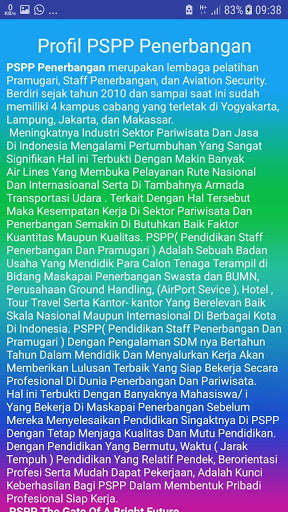 Pendaftaran PSPP Penerbangan screenshot 4