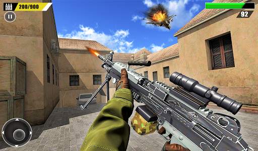 Gun Strike Simulator- Machine Gun Shoot War Strike screenshot 7