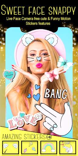 Sweet Face Snappy Photo Editor screenshot 3