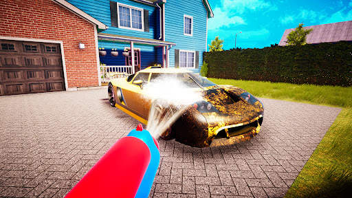 Power Washing Gun Simulator-3D screenshot 3