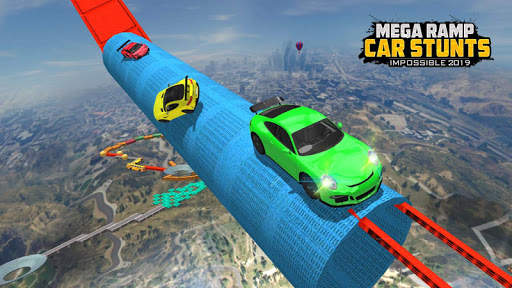 Mega Ramp Car Stunts Impossible 2019 स्क्रीनशॉट 3
