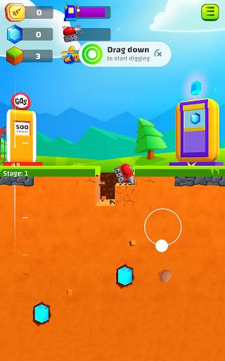 Ground Digger: Lava Hole Drill screenshot 9