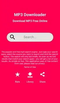 Free MP3 Download - MP3 Downloader & Player screenshot 1