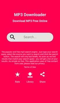 Free MP3 Download - MP3 Downloader & Player screenshot 1