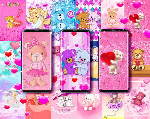 Teddy bear live wallpaper screenshot 1
