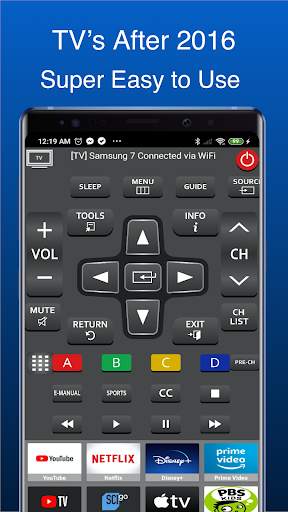Samsung Smart TV Remote Controller : iSamSmart screenshot 1