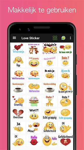 Liefde Sticker - WAStickerApps screenshot 1