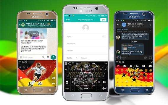 Germany Football Keyboard screenshot 2