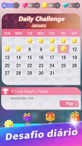 Anime Tiles: Piano Tiles 3 screenshot 4