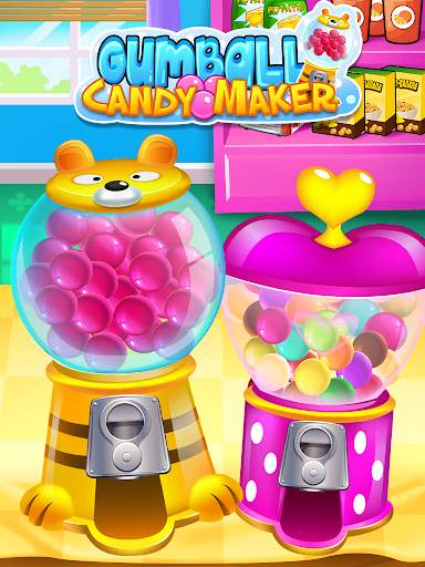 Bubble Gum Maker: Rainbow Gumball Games Free screenshot 5