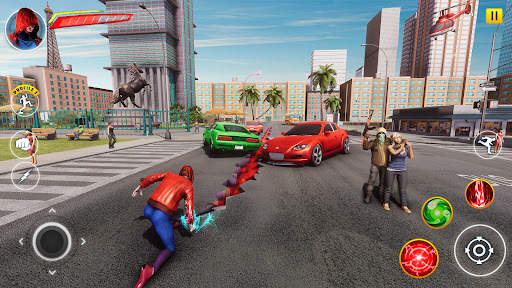 Incredible Flying SuperHero 3D screenshot 1