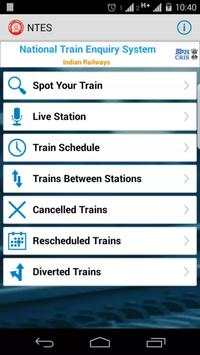 IRTC Live Train Status screenshot 1