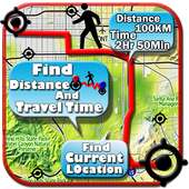 Find Distance and Travel time logo