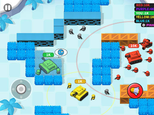 Tank Squad Battle-Warfare King screenshot 9