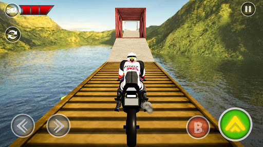 Motorcycle Stunt : Extreme Bike Race 3d screenshot 2