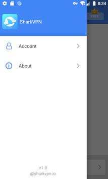 SharkVPN screenshot 1