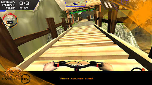MTB Evolution Riders Sreering Bike Simulator screenshot 5