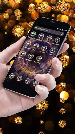 Dream metal world-APUS Launcher free theme screenshot 1