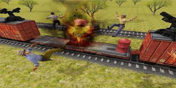 Sniper Train Attack screenshot 4