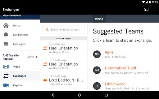 Hudl screenshot 13