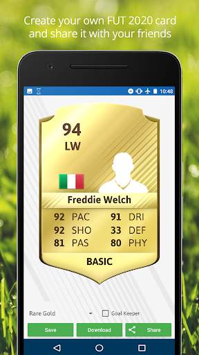 FUT Card Creator 21 screenshot 1
