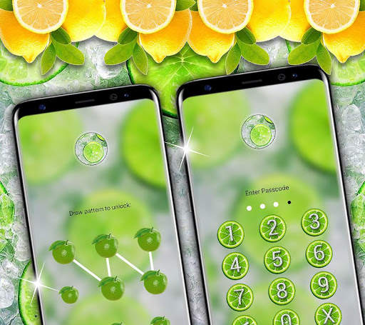 Lemon Launcher Theme screenshot 3