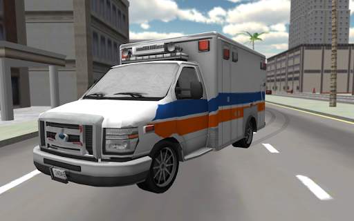 Extreme Ambulance Driving 3D screenshot 4