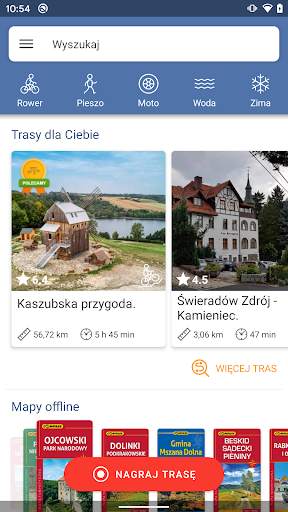 Traseo. Szlaki, trasy, mapy screenshot 1