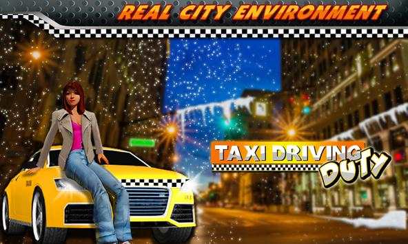 Taxi Driving Duty Free screenshot 1