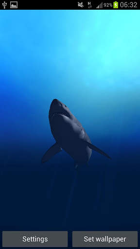 Great White Shark Real 3D screenshot 1