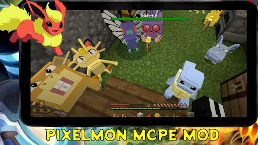 Pixelmon Mod MCPE screenshot 1