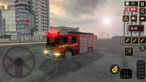 Fire Simulator Truck:City screenshot 3