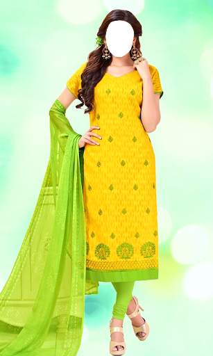 Churidar Dress Photo Editor screenshot 1